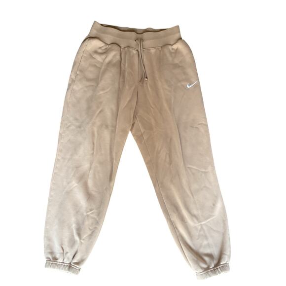 Nike Women’s Fleece Joggers • Beige/Tan • Sweatpants • Size MY2K - Picture 1 of 9